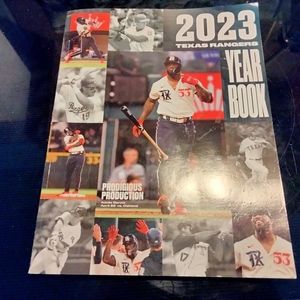 Free 2023 rangers special edition  year book when you buy a degrom bobblehead